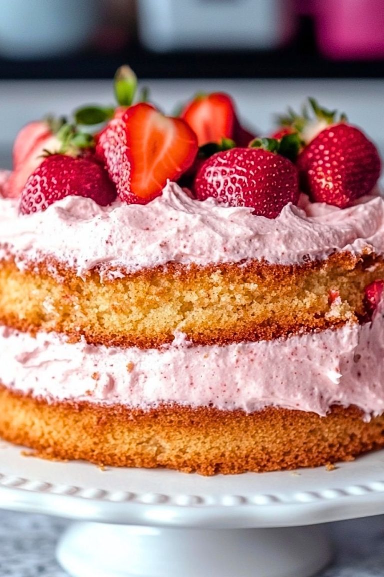 The Best Strawberry Cake Ever - Cook Craze